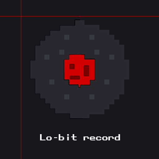 Lo-bit record Logo